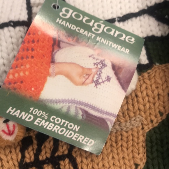 Handmade Knitwear NEW Gougane Toddler sz 2 Cotton Sweater - Picture 7 of 10